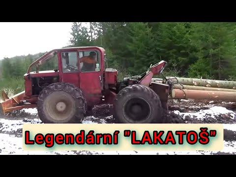 LAKATOŠ - legendární lesní kolový traktor, vznik historie a vývoj dnes již legendárního traktoru.