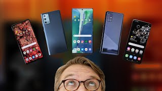 Can you name all of these Samsung phones?