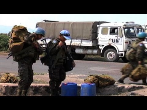 UN take up positions in strife-torn eastern DR Congo