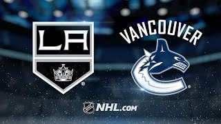 Quick, Kings blank Canucks, 2-0