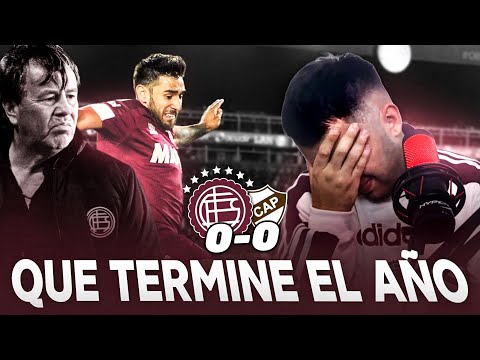 QUE TERMINE EL AÑO | ANÁLISIS DE LANÚS 0 - PLATENSE 0