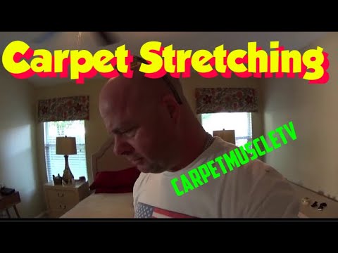 YouTube video about: Can carpet be stretched without moving furniture?