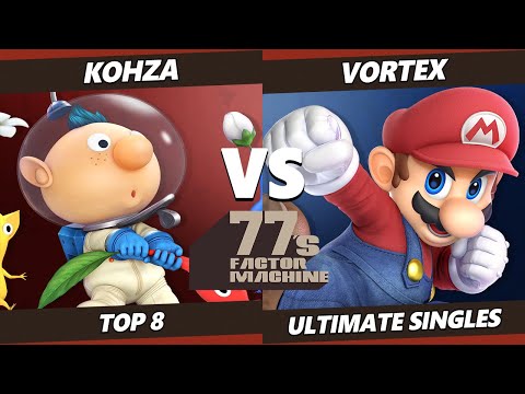 77s FM3 Top 8 - Kohza (Olimar) Vs. Vortex (Mario) SSBU Ultimate Tournament