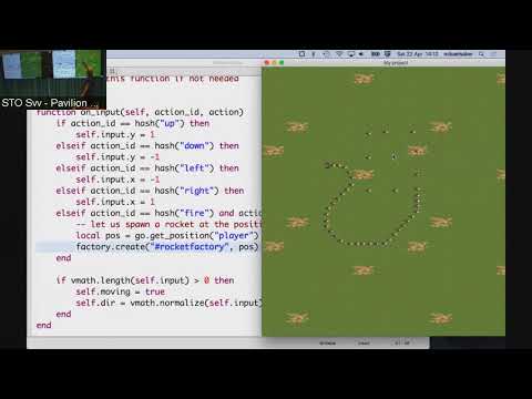 Defold War Battles tutorial. Part 9 - programming the rockets - 3