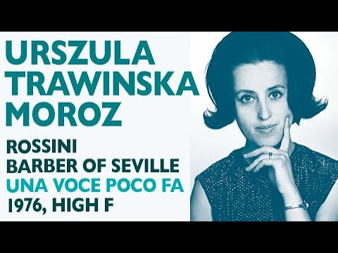 Glass Shatterers! Urszula Trawinska-Moroz - BARBER OF SEVILLE, Una voce poco fa, 1976 High F