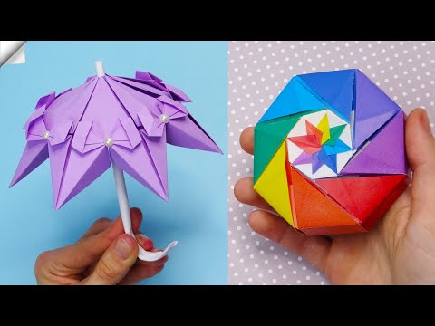 6 DIY paper crafts Moving paper TOYS Easy paper crafts
