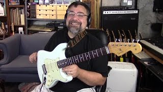 Video thumbnail for Fender Classic Player 60s Strat in Sonic Blue by Steve from Boston
