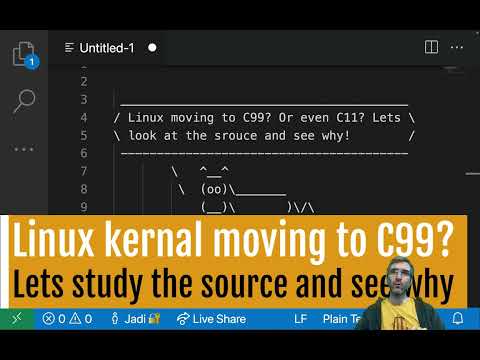 Linux kernel is switching to a modern C! Why? Lets study the source code and see why