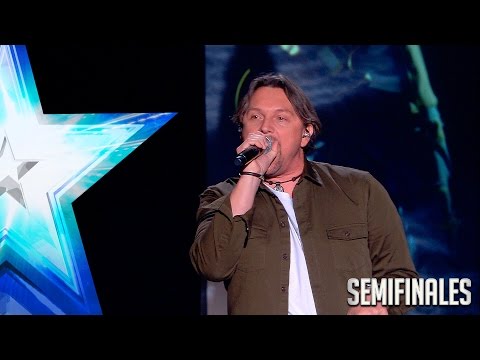 Sergio Bech combines three rock songs in one | Semifinals 2 | Spain's Got Talent 2017