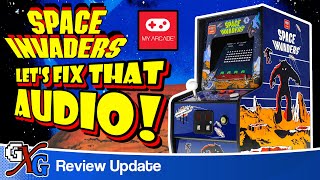 My Arcade Micro Player Space Invaders Audio Update