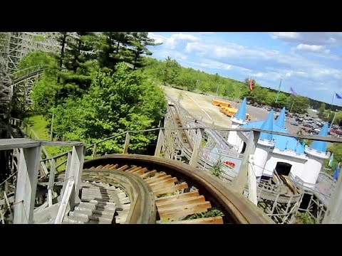 Front row point of view footage of Excalibur