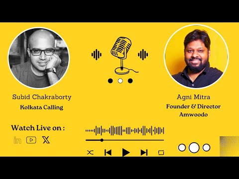 Hello Kolkata! | Ep. #20 | ft. Agni Mitra - Founder & Director - Amwoodo