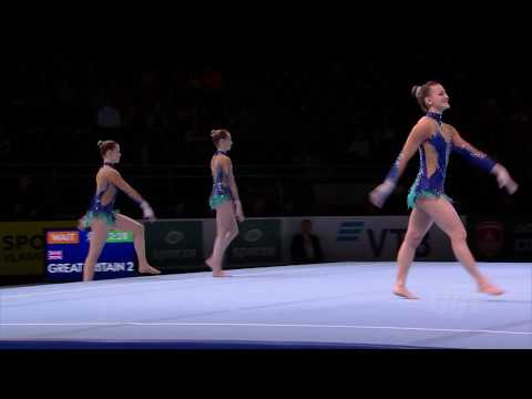 2018 Acrobatic Worlds – France, Women’s Group Qualifications