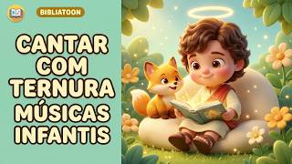 Playlist Gospel Infantil 🎵 Música Cristã Infantil para Cantar com Ternura | BIBLIATOON