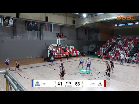 Ogre 2008 vs Tartu University BS 2008  | BBBL U15