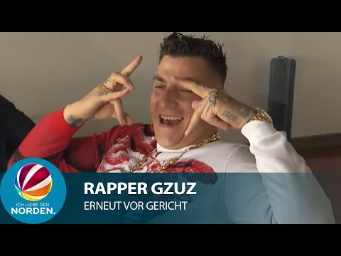 Rapper Gzuz erneut in Hamburg vor Gericht