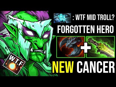 FORGOTTEN CARRY IS BACK Mid Troll Warlord 100% Max Root + Monster Lifesteal Meta 900GPM DotA 2