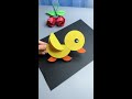 How to make paper duck | Easy paper crafts | DIY paper crafts
