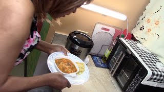 Aroma Rice Cooker / Make Spicy Cat Fish Stew And Corn Filled Cornbread