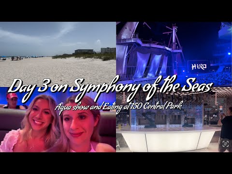 Thumbnail for Enjoying The Aqua Show on Symphony of the Seas