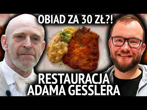 RESTAURACJA ADAMA GESSLERA - TANIE JEDZENIE czy DROGIE? Adam Gessler (Warszawa 2022) GASTRO VLOG 537