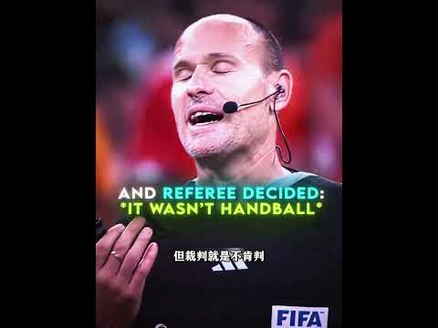 梅西手球裝頭球騙裁判，對方抗議反被無視 #足球