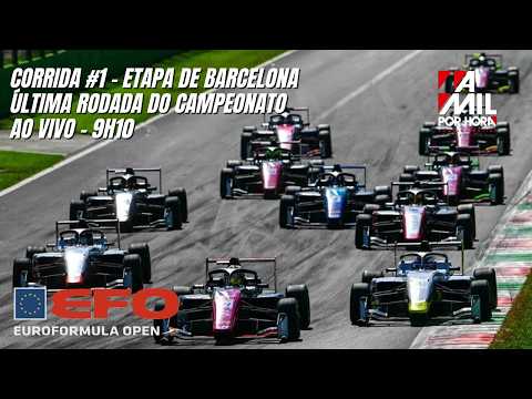 🟣EUROFORMULA OPEN 2026 | ETAPA DE BARCELONA - 1ª CORRIDA | AO VIVO E COM IMAGENS [PT-BR]