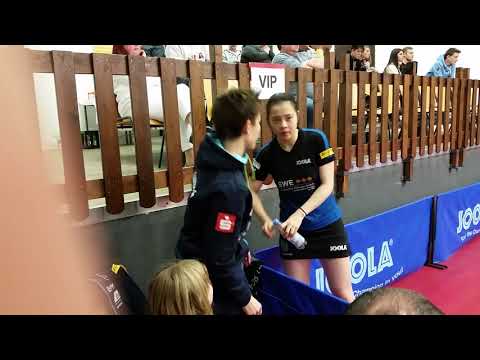 Tischtennis Damen BL1 TV Busenbach - TSV 1909 Langstadt Lung, Lisa - Kämmerer, Janina 23.11.2019