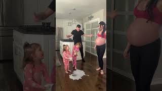 Mom and Dad use girls as mops 😂😂 #shorts