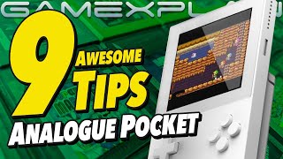 9 AWESOME Analogue Pocket Pro Tips (Save States, Switch Pro Controller, GBC Alt Versions, & More!)