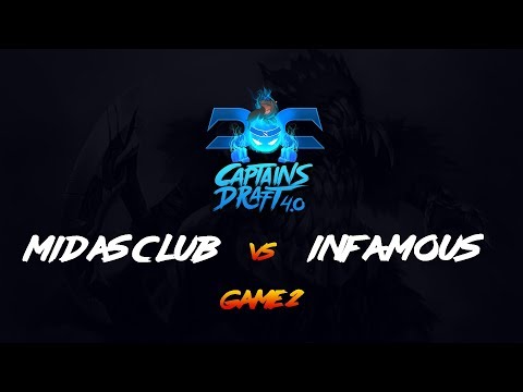 Midas Club Elite vs Infamous Game 2 - Captain's Draft 4 - SA Qualifiers