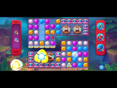 Fishdom Hard level 11377 no boosters フィッシュダム ハード