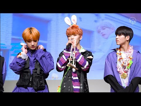 190421 원더나인 팬싸인회 소감 (정진성 Focus)