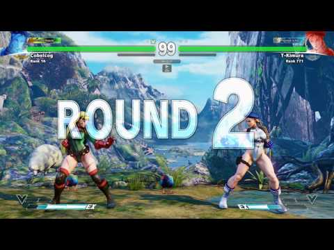 SFV~ Cammy (Cobelcog) vs. Cammy (T-Kimura) HD 8