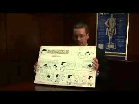 Charles Schulz Peanuts Sunday Comic Strip Original Art dated 1-30-55 (United Feature Syndicate...