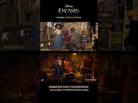 ENCANTO | Mirabel & Bruno Shot Progression #shots