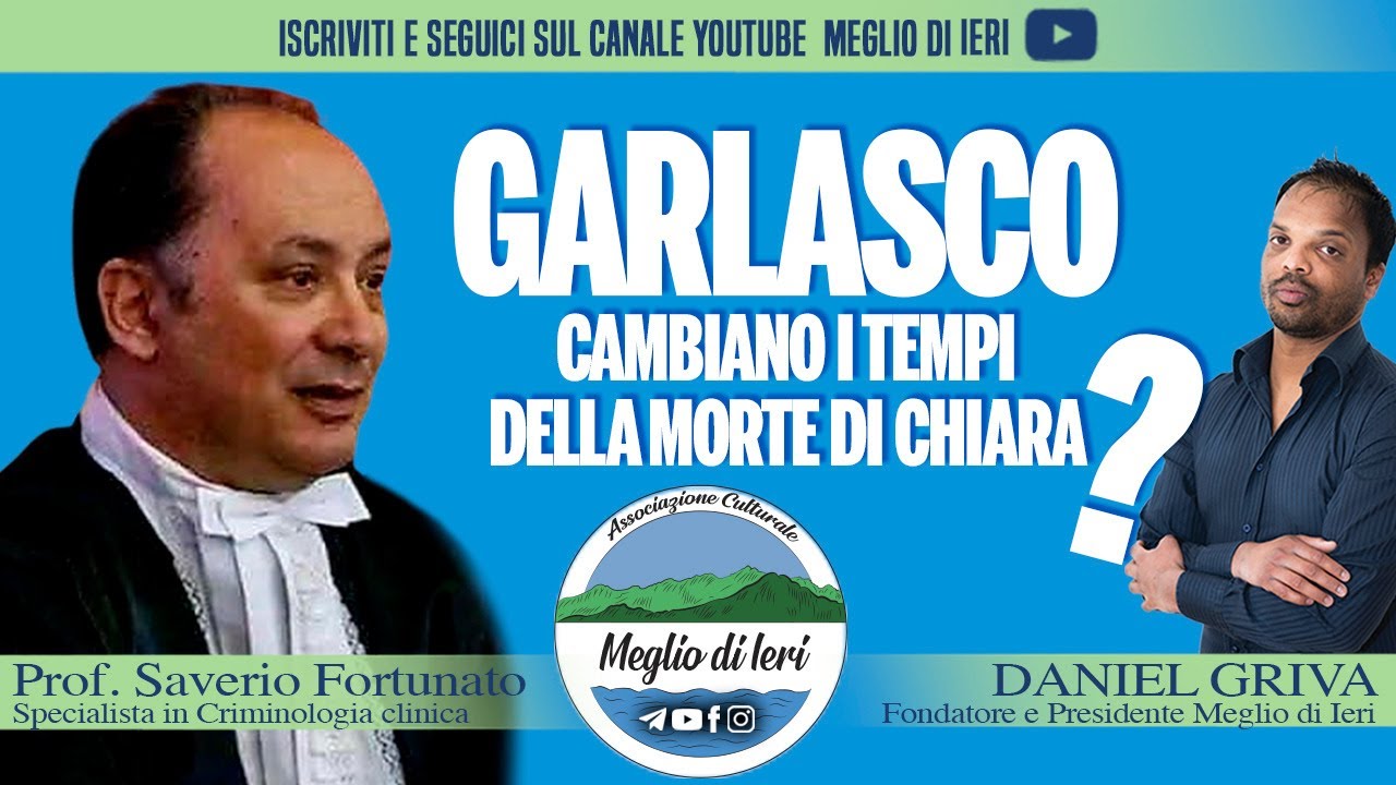 Garlasco, cambiano i tempi della morte di Chiara? - SAVERIO FORTUNATO - Specialista in Criminologia