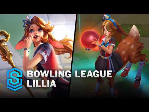 Bowling League Lillia Skin Spotlight - Pre-Release - PBE Preview - League of Legends