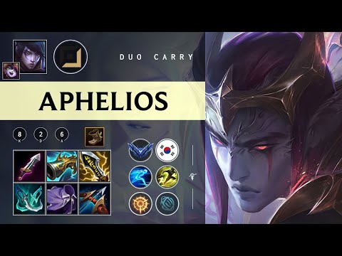 Aphelios ADC vs Caitlyn - KR Diamond Patch 26.01