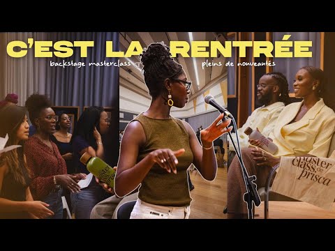 dans les coulisses des Masterclass de Prisca