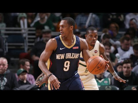 Rajon Rondo (16 Pts, 12 Ast, 7 Reb)  Highlights vs Bucks  2/25/18