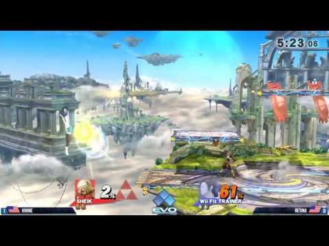 Vinnie (Sheik) vs. Retina (Diddy/Wii Fit) - R1 Pools
