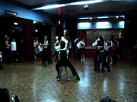 2005 Ceroc DanceMania - Spooky Shoes Student Performance