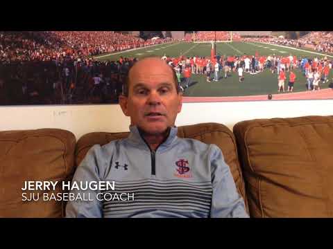 Interview w/SJU Baseball Coach Jerry Haugen - 2018 MIAC Opener