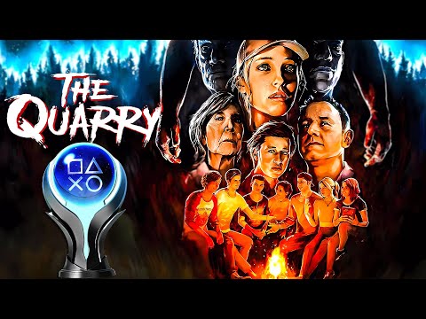 THE QUARRY - 100% Platinum Walkthrough No Commentary (PS5)