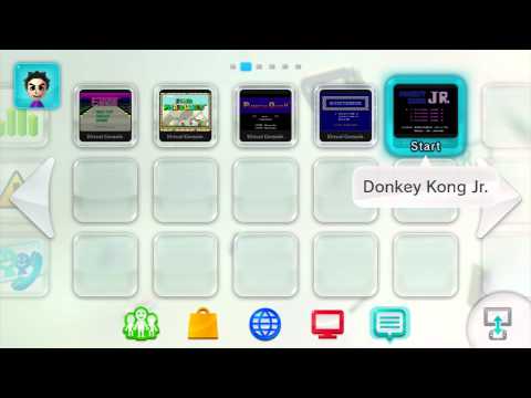 donkey kong jr wii game