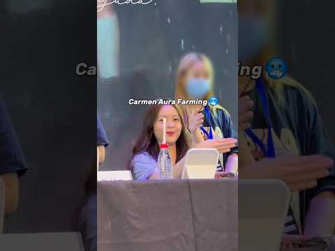 Carmen join trend aura farming 🥶 #hearts2hearts #carmen