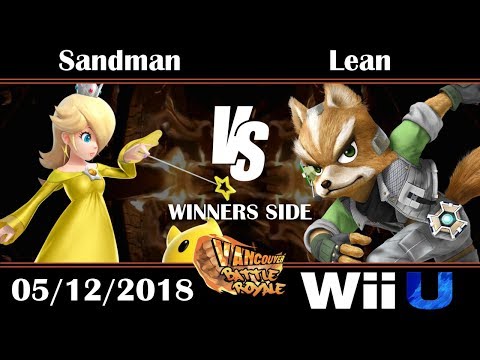 VBR Smash 4 Singles: Pools - Sandman (Rosalina & Luma) vs Lean (Fox)