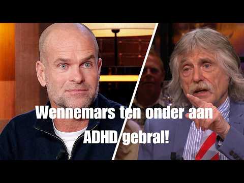 Wennemars ten onder aan ADHD gebral