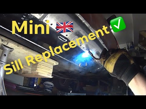 Outer sill Replacement - Classic Mini Restoration - Project Bumble - Part 20